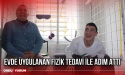 Evde Uygulanan Fizik Tedavi İle Adım Attı