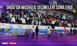 Ordu'da Wushu İl Seçmeleri Sona Erdi