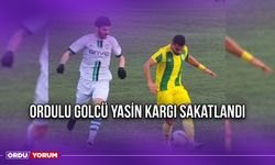 Ordulu Golcü Yasin Kargı Sakatlandı