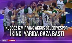 Kuşgöz İzmir Vinç Akkuş Belediyespor İkinci Yarıda Gaza Bastı