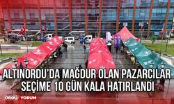 Altınordu’da Mağdur Olan Pazarcılar Seçime 10 Gün Kala Hatırlandı