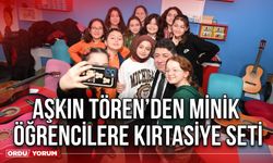 Aşkın Tören’den Minik Öğrencilere Kırtasiye Seti