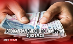 Erdoğan’dan emeklilere promosyon açıklaması