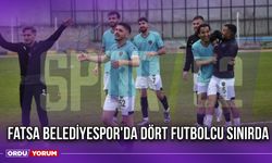 Fatsa Belediyespor'da Dört Futbolcu Sınırda