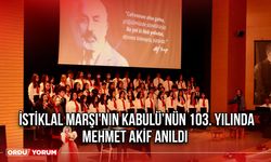 İstiklal Marşı'nın Kabulü’nün 103. Yılında Mehmet Akif Anıldı