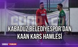 Kabadüz Belediyespor’dan Kaan Kars Hamlesi