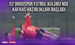 52 Orduspor Futbol Kulübü'nde Kafkas Hazırlıkları Başladı