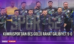 Kumruspor'dan Beş Gollü Rahat Galibiyet 5-0