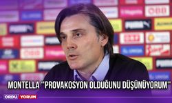 Montella ''Provakosyon Olduğunu Düşünüyorum''