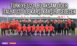 Türkiye U21, Bu Akşam Lider İtalya U21 ile Karşı Karşıya Gelecek