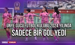 Ünye Gücü Futbol Kulübü 2024 Yılında Sadece Bir Gol Yedi