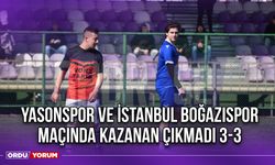 Yasonspor ve İstanbul Boğazıspor Maçında Kazanan Çıkmadı 3-3
