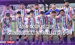 Adem Aksoy Boztepe, İstanbul Boğazı’nı Farklı Geçti 5-0