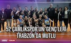 52 Çamlıkspor'un 'Genç'leri Trabzon'da Mutlu