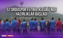 52 Orduspor Futbol Kulübü'nde Hazırlıklar Başladı