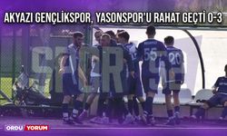 Akyazı Gençlikspor, Yasonspor'u Rahat Geçti 0-3