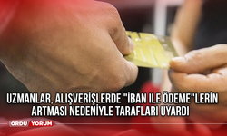 Uzmanlar, alışverişlerde "IBAN ile ödeme"lerin artması nedeniyle tarafları uyardı