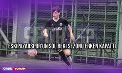 Eskipazarspor'un Sol Beki Sezonu Erken Kapattı