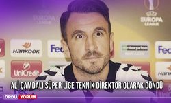 Ali Çamdalı Süper Lige Teknik Direktör Olarak Döndü