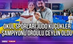 Okul Sporları Judo Küçükler Şampiyonu Ordulu Ceylin Oldu