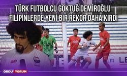 Türk Futbolcu Göktuğ Demiroğlu, Filipinlerde Yeni Bir Rekor Daha Kırdı