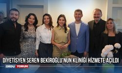Diyetisyen Seren Bekiroğlu'nun kliniği hizmete açıldı