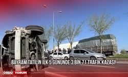 Bayram Tatilin İlk 5 Gününde 3 Bin 71 Trafik Kazası!