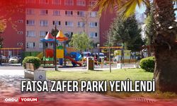 Fatsa Zafer Parkı Yenilendi