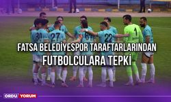 Fatsa Belediyespor Taraftarlarından Futbolculara Tepki