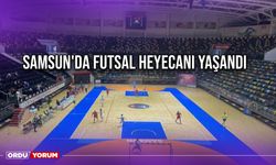 Samsun'da Futsal Heyecanı Yaşandı