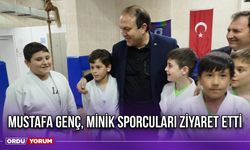 Mustafa Genç, Minik Sporcuları Ziyaret Etti