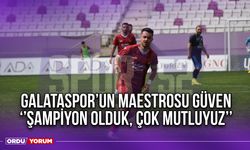Galataspor’un Maestrosu Güven ‘’Şampiyon Olduk, Çok Mutluyuz’’