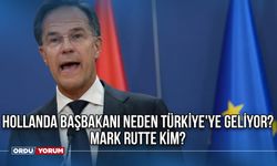 Hollanda Başbakanı Neden Türkiye'ye Geliyor? Mark Rutte Kim?