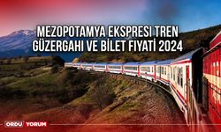 Mezopotamya Ekspresi tren güzergahı ve bilet fiyatı 2024