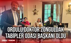 Ordulu Doktor Zonguldak Tabipler Odası Başkanı oldu