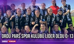 Erzincan'da 13 Gol Atan Ordu Pars Spor Kulübü Lider Oldu 0-13
