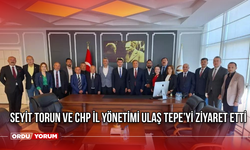 Seyit Torun ve CHP İl Yönetimi Ulaş Tepe’yi Ziyaret Etti