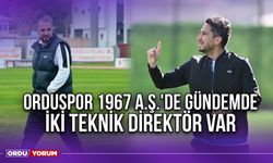 Orduspor 1967 A.Ş.'de Gündemde İki Teknik Direktör Var