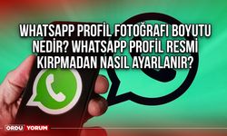 Whatsapp profil fotoğrafı boyutu nedir? WhatsApp profil resmi kırpmadan nasıl ayarlanır?