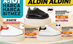 Dünyanın en iyi ayakkabıları! A101'de bu hafta Alexander McQueen ayakkabılar satışa çıkıyor