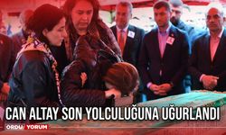 Can Altay Son Yolculuğuna Uğurlandı