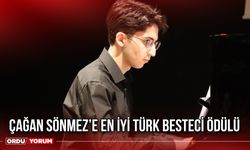 Çağan Sönmez’e En İyi Türk Besteci Ödülü