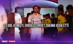 22 Gol Atmıştı, Ordulu Forvet Takıma Veda Etti