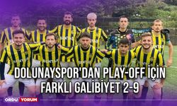 Dolunayspor'dan Play-Off İçin Farklı Galibiyet 2-9