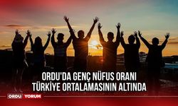 Ordu'da Genç Nüfus Oranı Türkiye Ortalamasının Altında