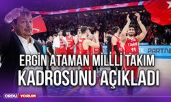 Ergin Ataman Millli Takım Kadrosunu Açıkladı