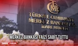 Merkez Bankası Faizi Sabit Tuttu