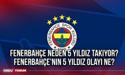 Fenerbahçe neden 5 yıldız takıyor? Fenerbahçe'nin 5 yıldız olayı ne?