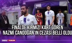 Finalde Kırmızı Kart Gören Nazmi Candoğan'ın Cezası Belli Oldu