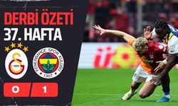 Galatasaray 0-1 Fenerbahçe maç özeti ve golleri izle FB GS özet